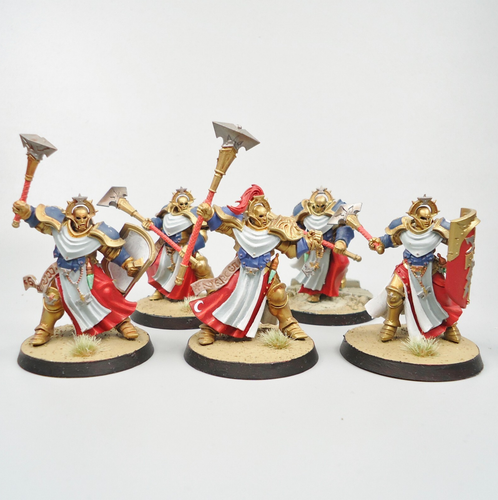 Stormcast Eternals Sequitors x5 Painted - Warhammer Fantasy Age of Sigmar Army - Picture 1 of 6