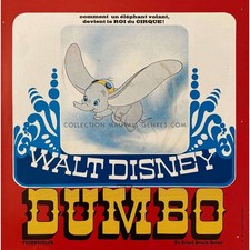 DUMBO French Herald/Trade Ad 4p - 11x11 in. - 1941 - Walt Disney, Sterling Hollo