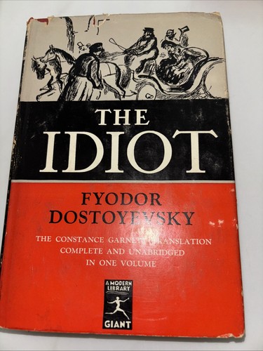 Der Idiote von Fjodor Dostojewski moderne Bibliothek Riese HCDJ 1935 Garnett