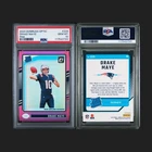 2024 Panini Donruss Optic - Rated Rookie Drake Maye #229 Pink Prizm (RC) PSA 10