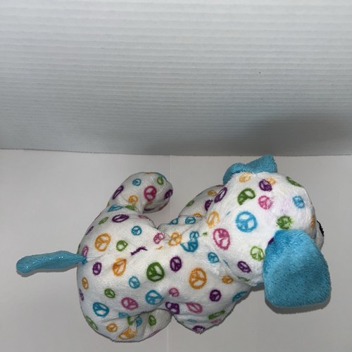 Ganz Webkinz Peace Puppy Dog Plush HM440 Blue Ears No Code *read Description - Picture 6 of 7