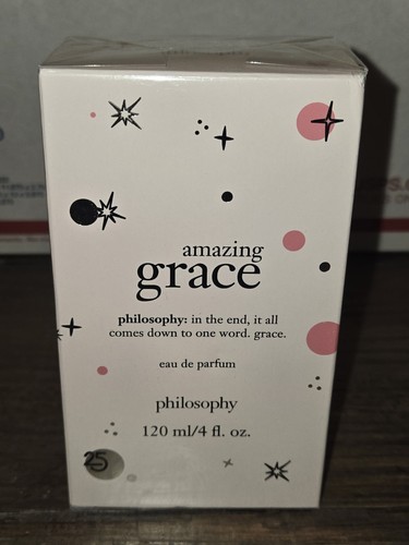 Neu & Versiegelt! Philosophy Amazing Grace Eau de Parfum 4 fl. Oz. Parfum Spray Neu im Karton!