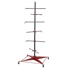 Adjustable Auto Body Door Fender Panel Holder Tree Center Post Hang Paint Stand