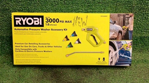 RYOBI RY31AMK01 KFZ Hochdruckreiniger Zubehör Kit bis 3000 PSI MAX - NEU