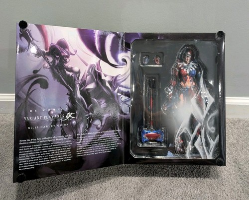 Harley Quinn DC Comics variante n. 13 action figure Play Arts Kai con scatola e base - Foto 2 di 12