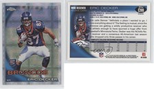 2010 Topps Chrome Retail X-Fractor Eric Decker #C98 Rookie RC