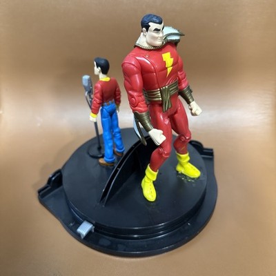 DC Direct Shazam Captain Marvel Deluxe Set 2000 Billy Batson Figures Base Loose