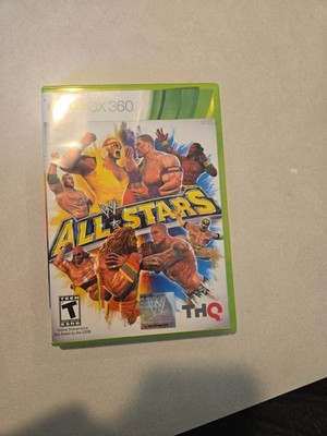 WWE All Stars Microsoft Xbox 360 Video Game with Instruction Manual
