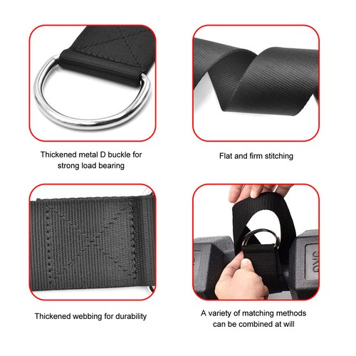 Hot 2PCS Tree Swing Hanging Straps Multipurpose High Strength Safe Nylon Weight - Picture 15 of 24