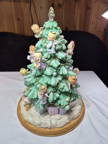 Precious Moments Illuminated Angel Christmas Tree Bradford Edition 2003 UNTESTED - Picture 2 of 16