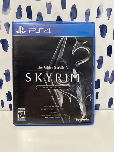 Bethesda The Elder Scrolls V Skyrim Special Edition PS4 RPG Fantasy Dawnguard