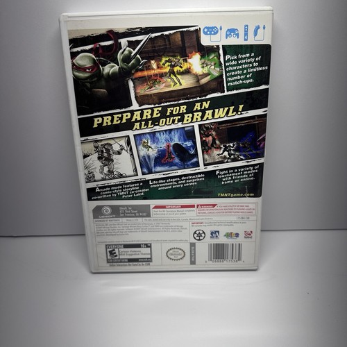 Lot of 5 Wii Games SUPER MARIO BROS, NINJA TURTLES, SONIC & THE SECRET RINGS Etc - Picture 3 of 21