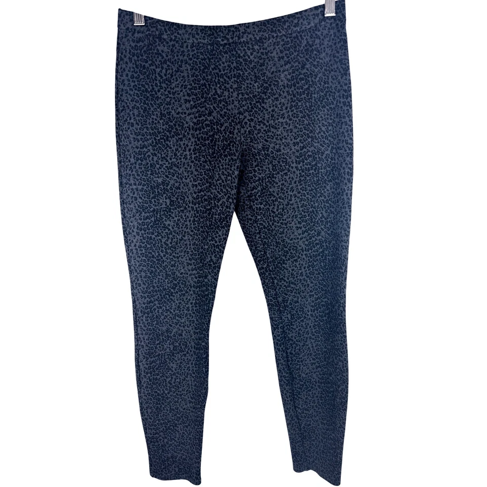 Pantalones ajustados para mujer Joie Keena con estampado de leopardo medianos brezo carbón Foto 2 de 4