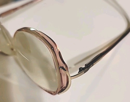 Montatura occhiali da vista vintage Luxottica Giselle Avant-Garde Rose Italy - Foto 3 di 15