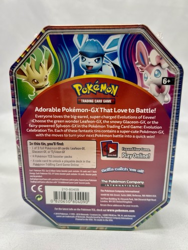 Sylveon GX Pokemon Evolution Celebrations Tin (2018) XY Evolutions - Brandneu - Bild 2 von 6