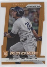 2013 Panini Prizm Orange Prizm Die-Cut 31/60 Oswaldo Arcia #291 09an