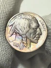 1916 Buffalo Nickel, Gem AU++++++ Full Horn High Grade Toned Nice Color WOW*