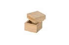 PETIT BOÎTE CARRÉE 5X5X5 CM BOIS