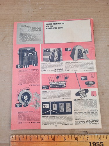 Vintage Gander Mountain 128 Page Catalog May 1968 Thru April 1969 #9 - Imagen 3 de 6