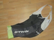 BTWIN CYCLING BIKE OVERALLS BIB SHORTS BODY SHIRT (090) size L