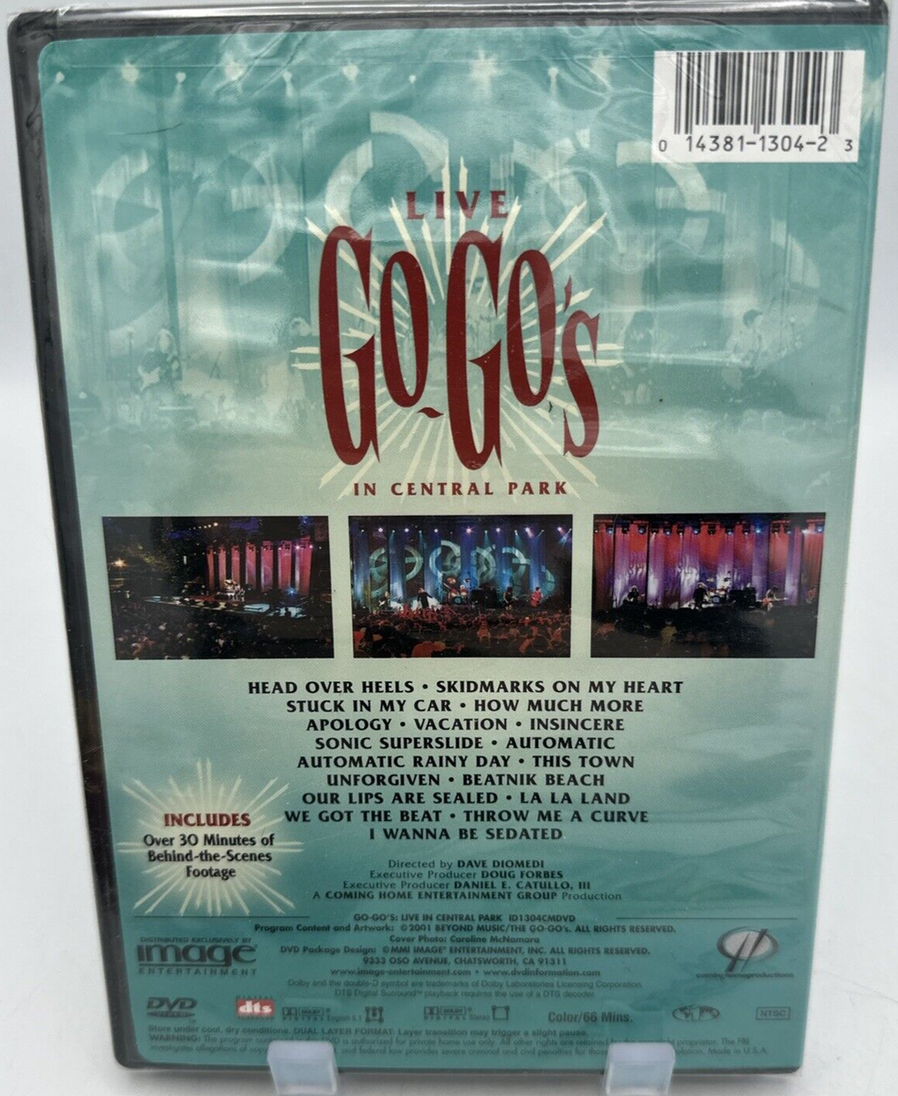 Go-Gos, The - Live in Central Park (DVD, 2001) for sale