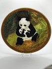 Giant Panda Hugs Collector Plate Bradford Exchange Will Nelson  *AUTHENTICATED*