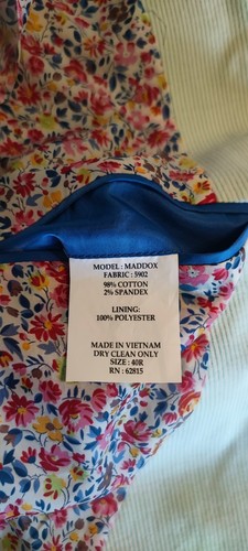 The Savile Row Co Maddox Mens Striped Blazer Jacket Sports Coat Tan White 40R - Picture 3 of 9