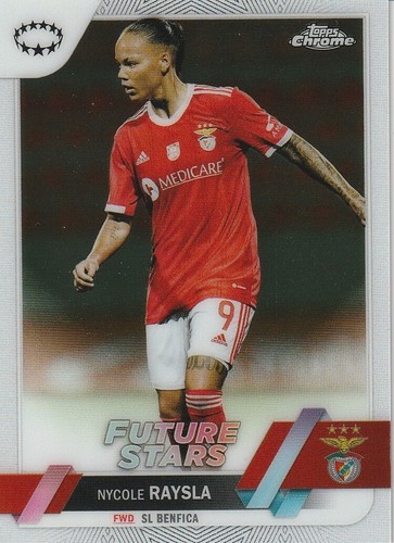 Tarjetas coleccionables 2022-23 TOPPS cromadas UEFA Women's Champions League a elegir - Imagen 17 de 34