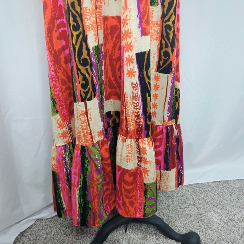 Vintage Hawaiian Maxi Dress X Small - Picture 4 of 8