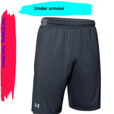 Under Armour Mens Locker 9In Pocketed Short Steel X-Large