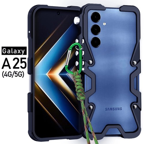 Custodia antiurto paraurti metallo alluminio per Samsung A16 A15 A25 A35 A35 A55 A54 - Foto 12 di 25