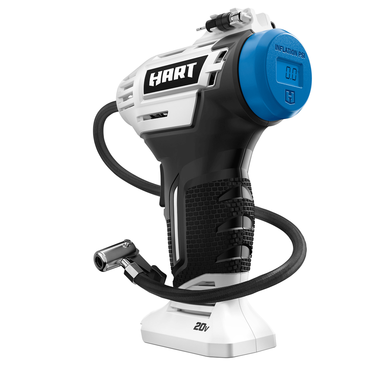 HART 20-Volt Cordless Inflator with 20-inch Hose (Battery Not Included) HART 20-Volt Cordless Inflator with 20-inch Hose (Battery Not Included)