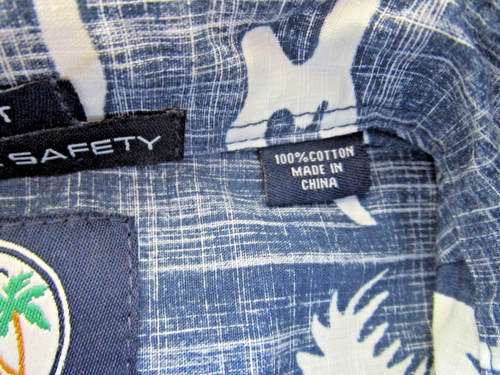 Reyn Spooner Hawaiian Shirt Men's M Classic Fit over logo Button Down - Picture 5 of 13