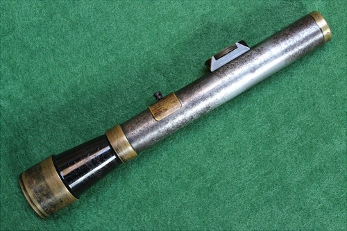 Zielfernrohr ZF R. Fuess Helios 3 DRGM STEEL SCOPE aus der Zeit vor 1945 - Bild 7 von 12