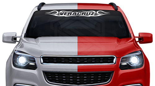 #122 VERACRUZ Mexico VER Decal Sticker Windshield Window Banner Estado Troca - Bild 4 von 5