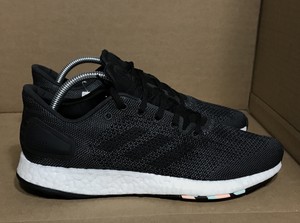 Adidas PureBoost DPR Knit Running Shoes Black Grey B75669 WOMENS Size 9.5 New! | eBay