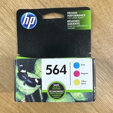 HP 564 Cyan, Magenta, Yellow Ink (3-pack) N9H57FN Exp. Dec 2020