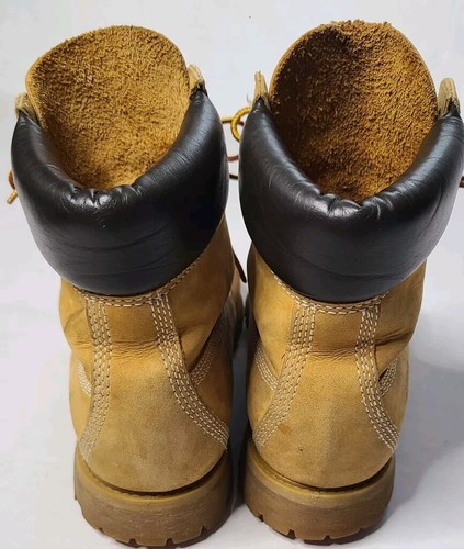 Timberland 6" Waterproof Boots 10361 Wheat Women's 7.5 W Nubuck - Picture 4 of 19
