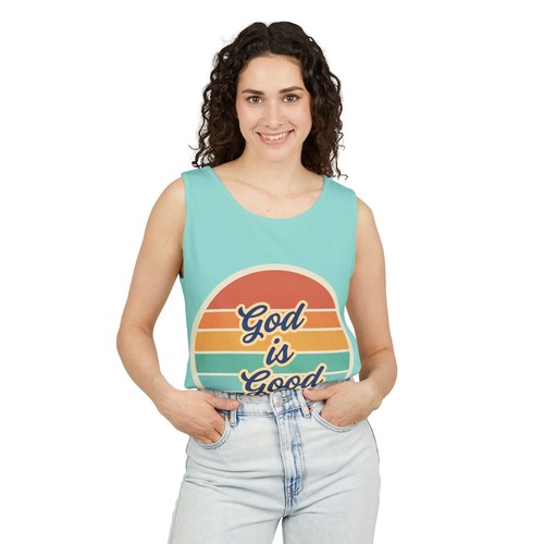 God is Good Christian Unisex Summer Tank Top Shirt Meditation Yoga - Picture 32 of 65