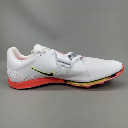 Nike Air Zoom LJ Long Jump Elite Rawdacious White Black DJ5258-100 Men's 14 - Picture 3 of 12
