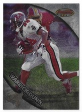 WARRICK DUNN 1997 Bowman's Best Football RC # 125 Buccaneers Rookie NM - MT