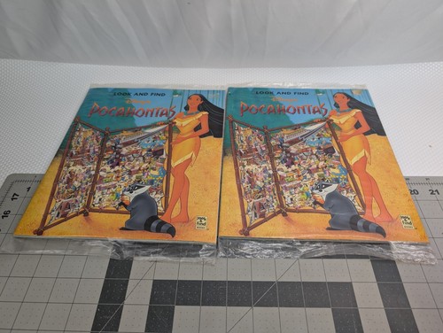 Disney Look Find Lion King Pocahontas Lote de 2 Precintados