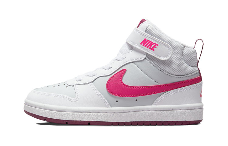 Кроссовки Nike Court Borough 2 Mid Pure Platinum Pink Prime - CD7783-006