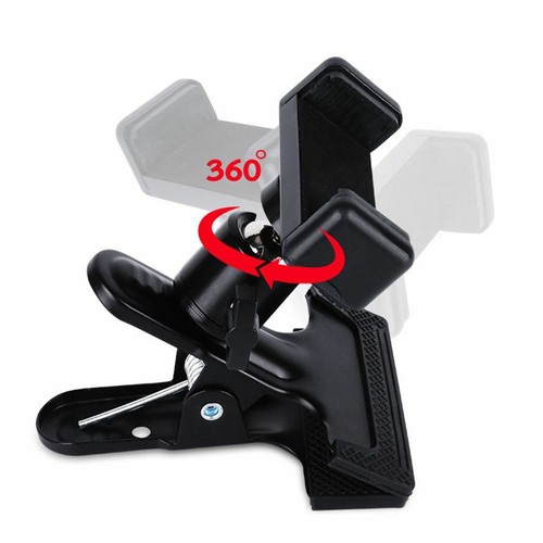 1Pc Guitar Head Clip Phone Holder Guitar Phone Holder Tripod Clip Head - Picture 6 of 12