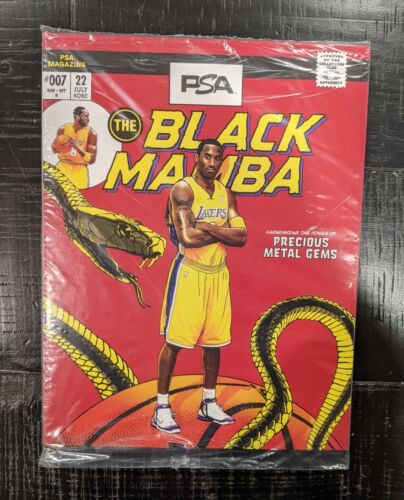 PSA Magazine Kobe Bryant Precious Metal Gems (RED) Version July 2022 SEALED