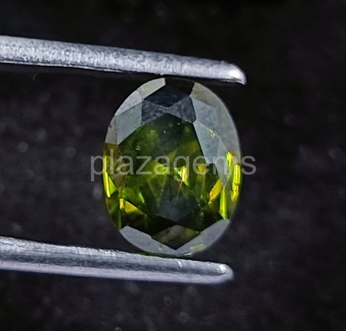 3.10 CT EGL Certified Natural Oval Shape Green Cambodian Zircon Gemstone 4RDG - Picture 6 of 7
