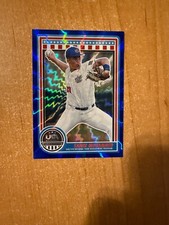 2025 Panini Stars & Stripes - Samir Mohammed  #107 Blue Lightning Parallel 08/13
