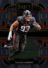 2023 Panini Select #5 Calais Campbell FALCONS