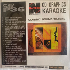 SAV-P36 POP HITS KARAOKE DISC CD G 19 SONG CDG CHITTY CHITTY BANG BANG MUSICALS