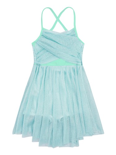 Kids Girls Leotard Dress Tutu Skirted Ballerina Toddler Lyrical Ballet Costume - Picture 58 of 89